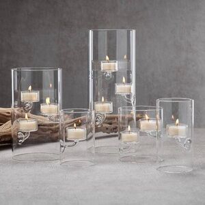 Suspended Glass Tea Light Holder